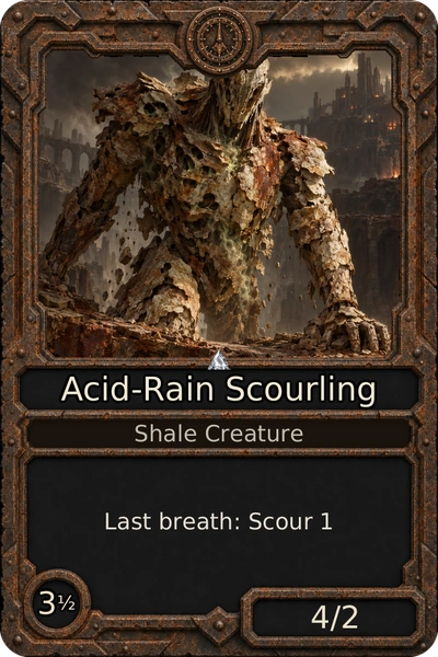 Acid-Rain Scourling