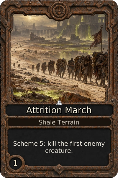 Attrition March, a Rust terrain