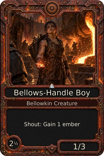 Bellows-Handle Boy