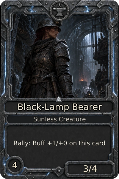 Black-Lamp Bearer