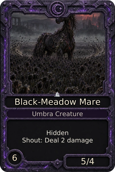 Black-Meadow Mare
