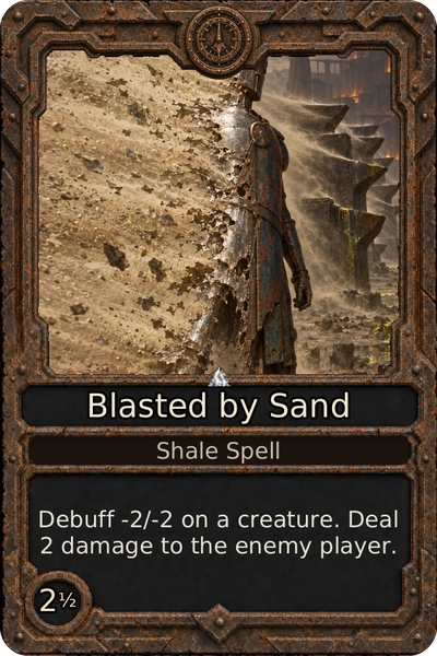Blasted by Sand