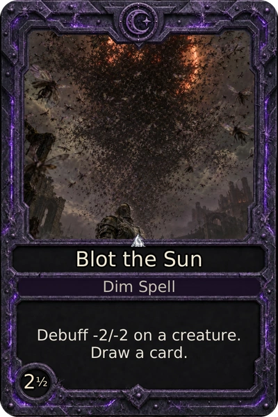 Blot the Sun