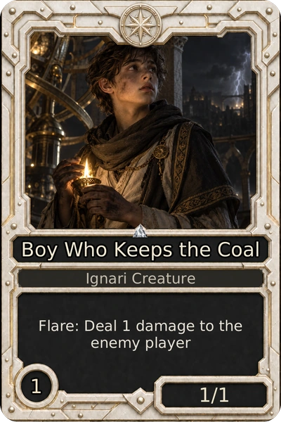 Boy Who Keeps the Coal