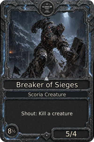 Breaker of Sieges