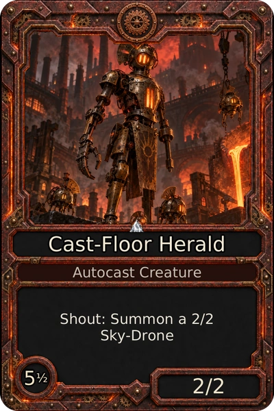 Cast-Floor Herald
