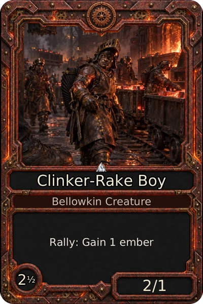 Clinker-Rake Boy