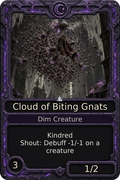 Cloud of Biting Gnats