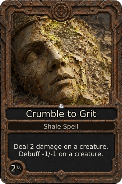 Crumble to Grit