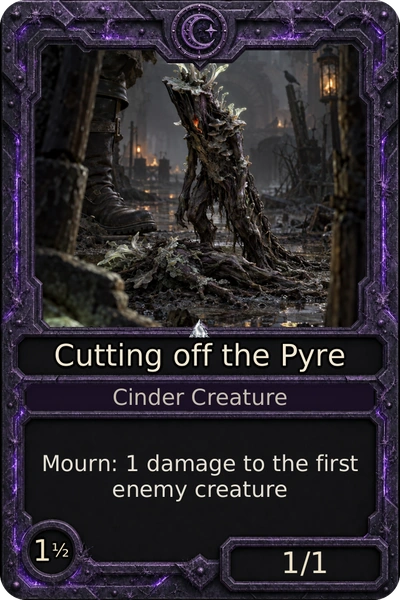 Cutting off the Pyre