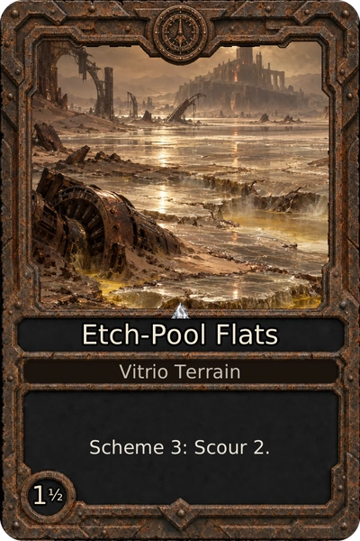 Etch-Pool Flats