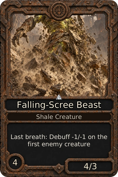 Falling-Scree Beast