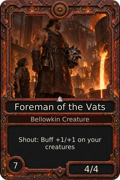 Foreman of the Vats