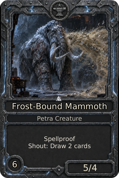 Frost-Bound Mammoth
