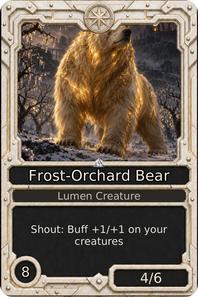 Frost-Orchard Bear