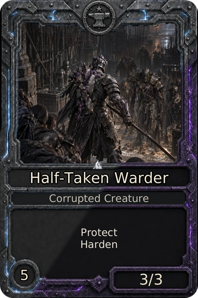 Half-Taken Warder
