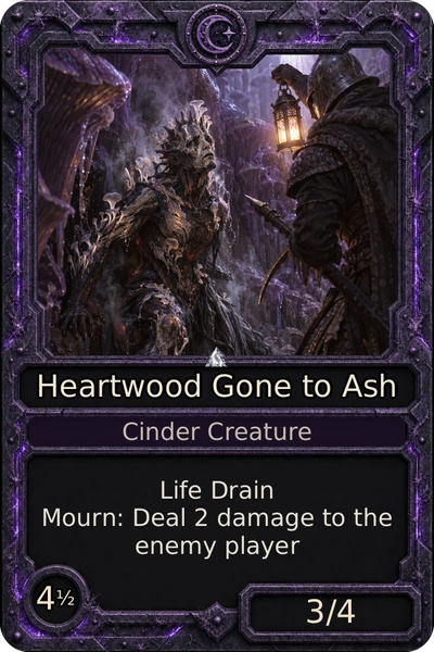 Heartwood Gone to Ash