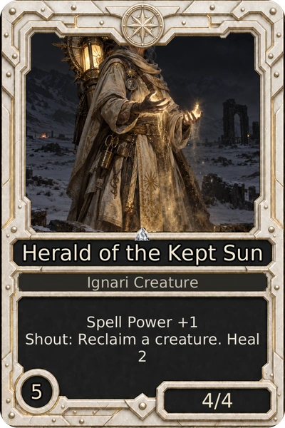 Herald of the Kept Sun