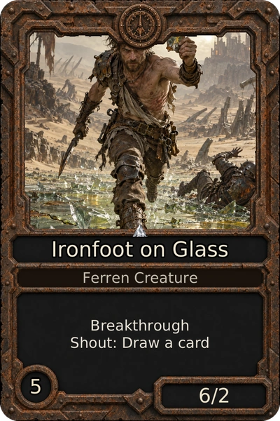 Ironfoot on Glass