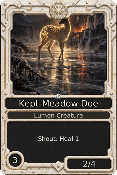 Kept-Meadow Doe