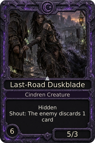 Last-Road Duskblade