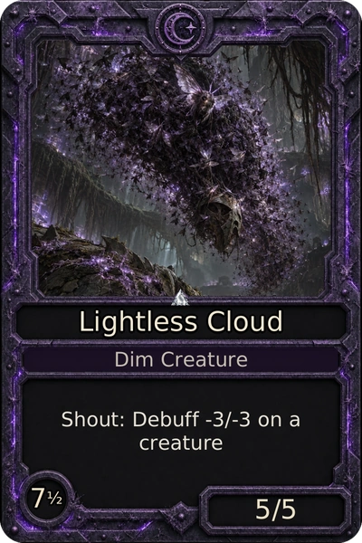 Lightless Cloud