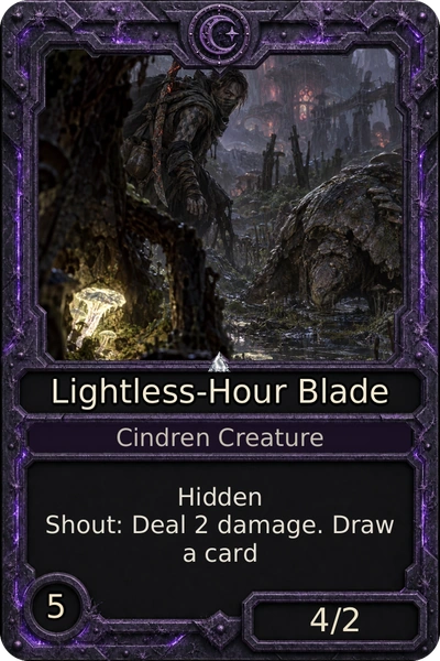 Lightless-Hour Blade
