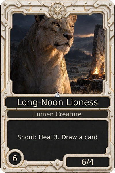 Long-Noon Lioness