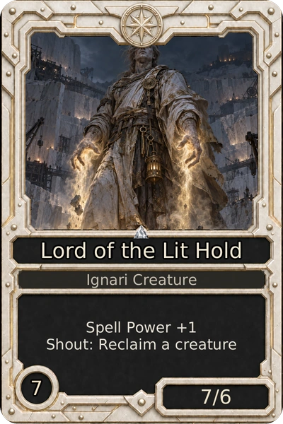 Lord of the Lit Hold