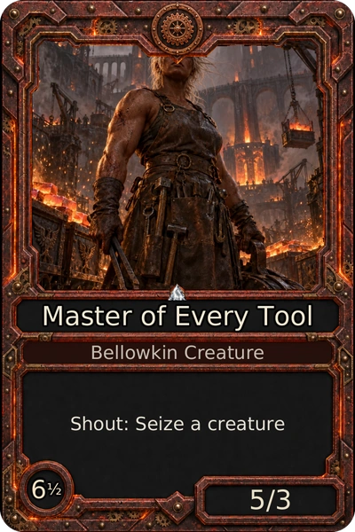 Master of Every Tool