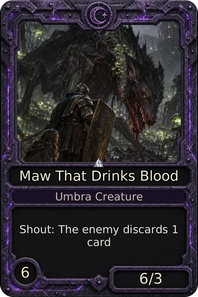 Maw That Drinks Blood