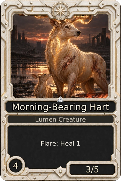 Morning-Bearing Hart