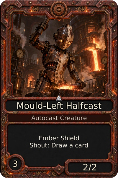 Mould-Left Halfcast