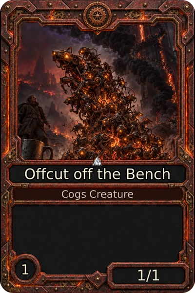 Offcut off the Bench