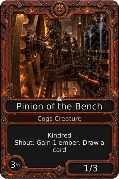 Pinion of the Bench
