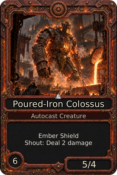 Poured-Iron Colossus