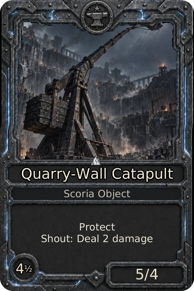 Quarry-Wall Catapult