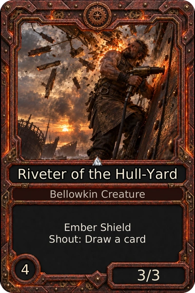 Riveter of the Hull-Yard