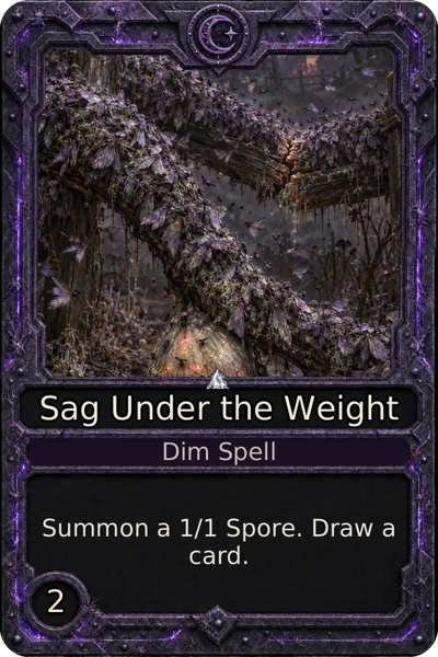 Sag Under the Weight