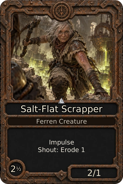 Salt-Flat Scrapper
