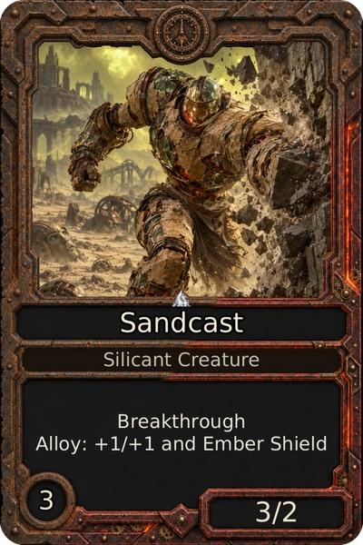 Sandcast