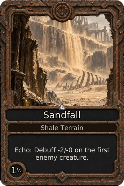 Sandfall