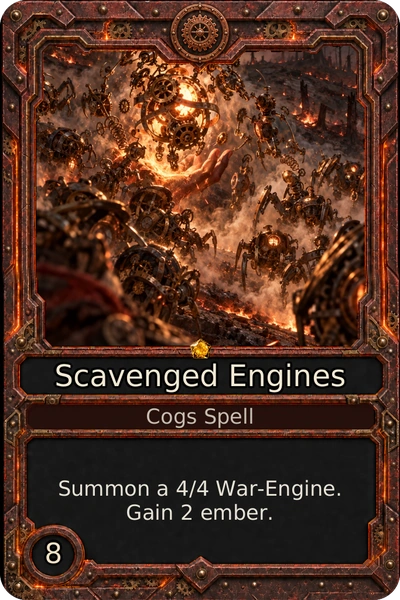 Scavenged Engines