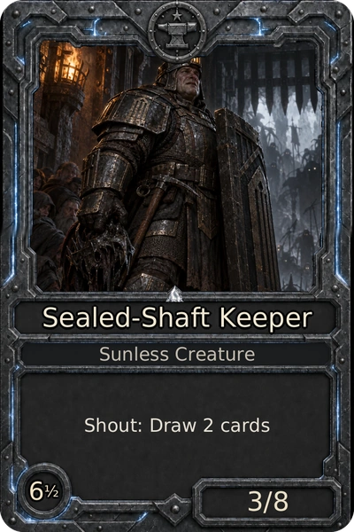 Sealed-Shaft Keeper