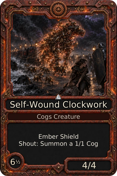 Self-Wound Clockwork