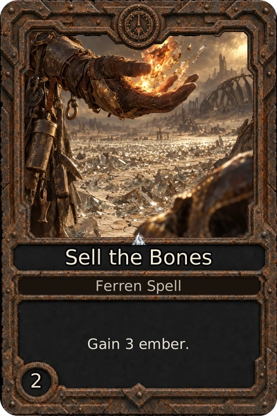Sell the Bones