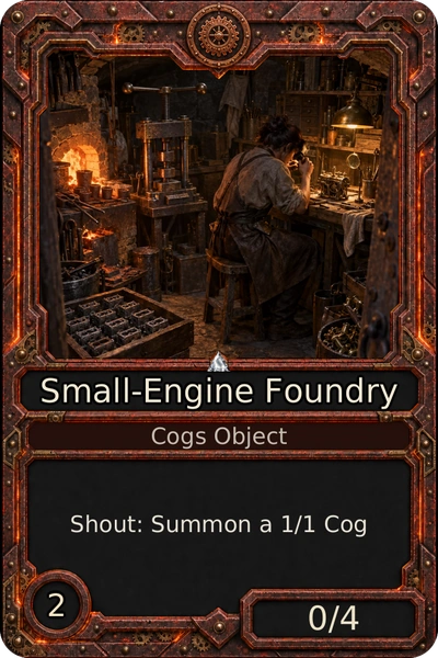 Small-Engine Foundry