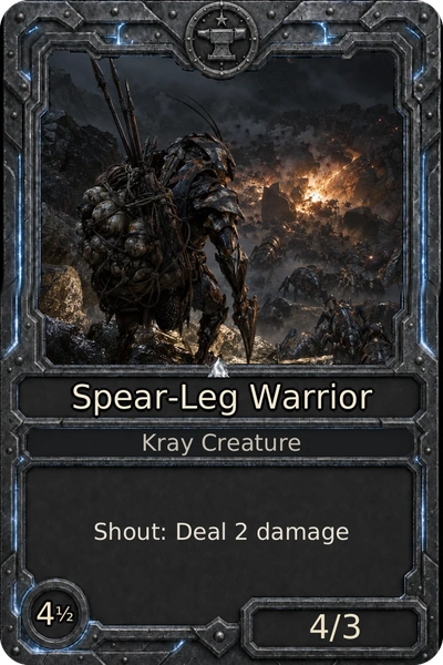 Spear-Leg Warrior