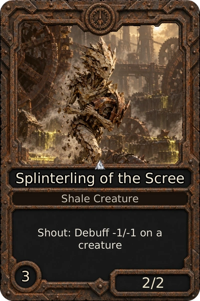 Splinterling of the Scree