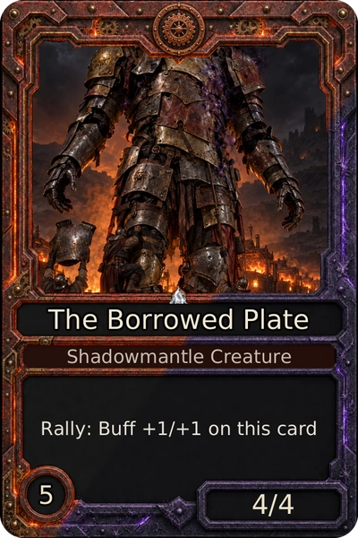 The Borrowed Plate